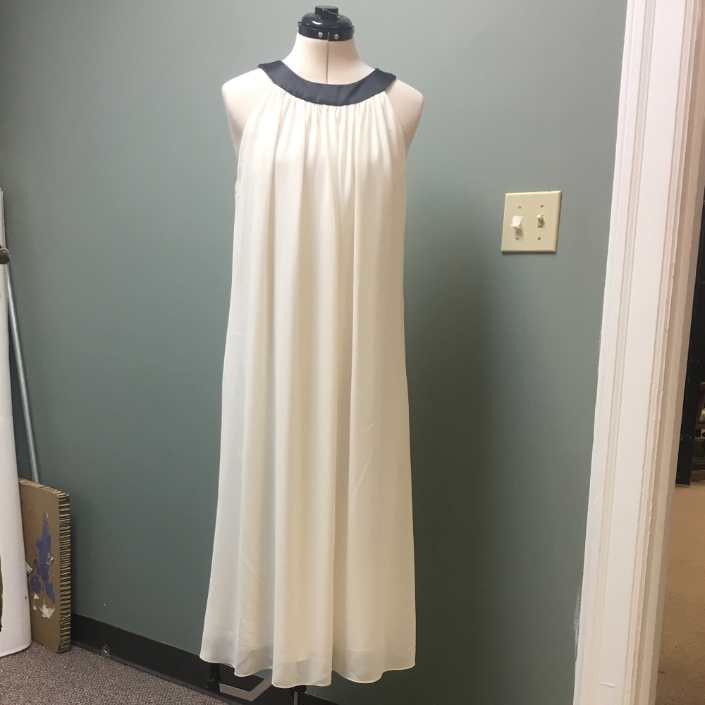 Satin Free Flowing Tunic Swing Dress